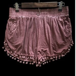 POL Softy Pom Pom shorts NWOT